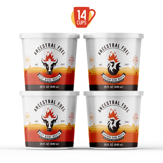 Combo 4-Pack (2 Beef/2 Chicken)